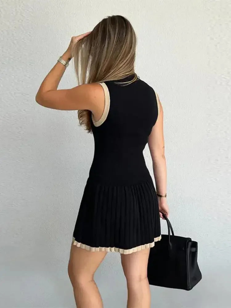 Brianne™ | Short Pleated Dress